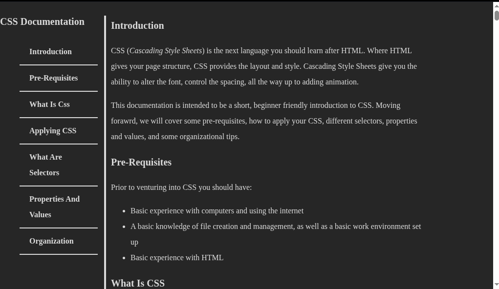 Technical Documentation